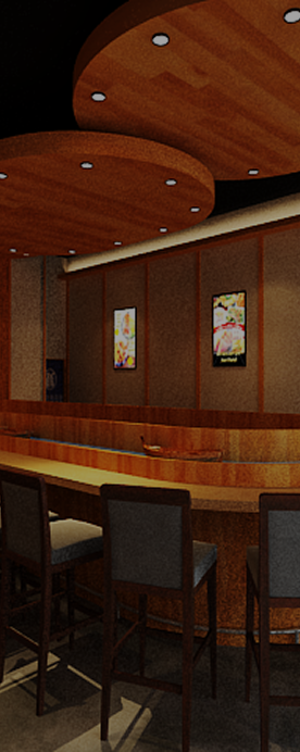 Hospitality interior detail