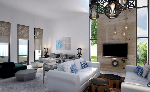 Interior of a Johor residence designed by Anthony Tay & Associates